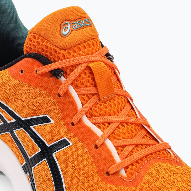 ASICS Gel-Pulse 14 bărbați pantofi de alergare portocaliu strălucitor / negru 8