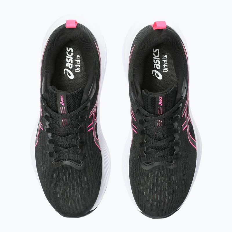 ASICS Gel-Excite 10 pantofi de alergare pentru femei negru / roz cald 13