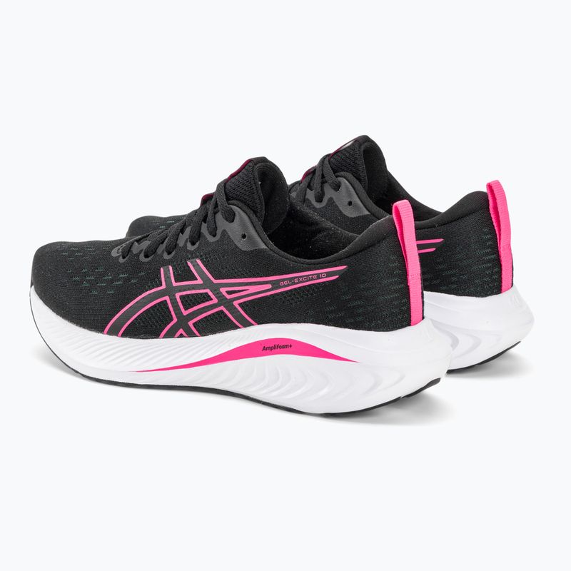 ASICS Gel-Excite 10 pantofi de alergare pentru femei negru / roz cald 3