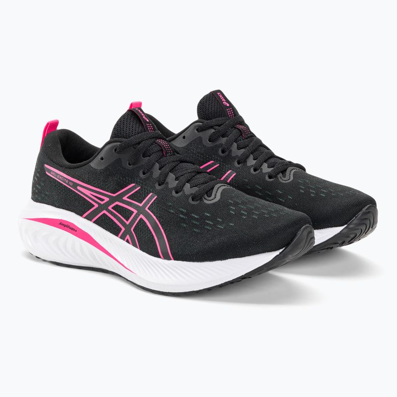 ASICS Gel-Excite 10 pantofi de alergare pentru femei negru / roz cald 4