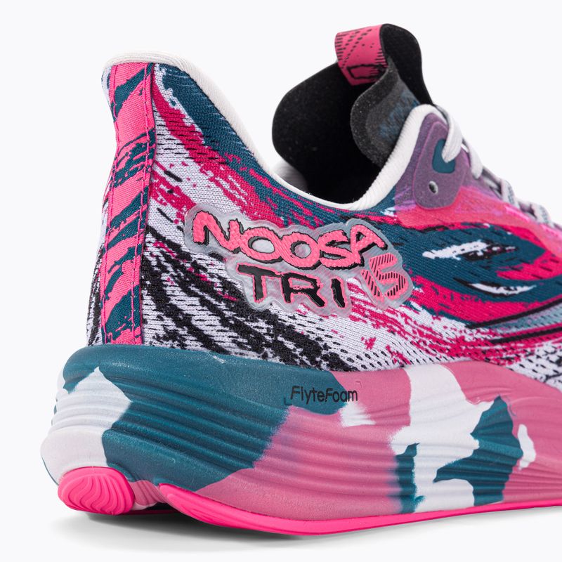 ASICS Noosa Tri 15 pantofi de alergare pentru femei restful teal/hot pink 9