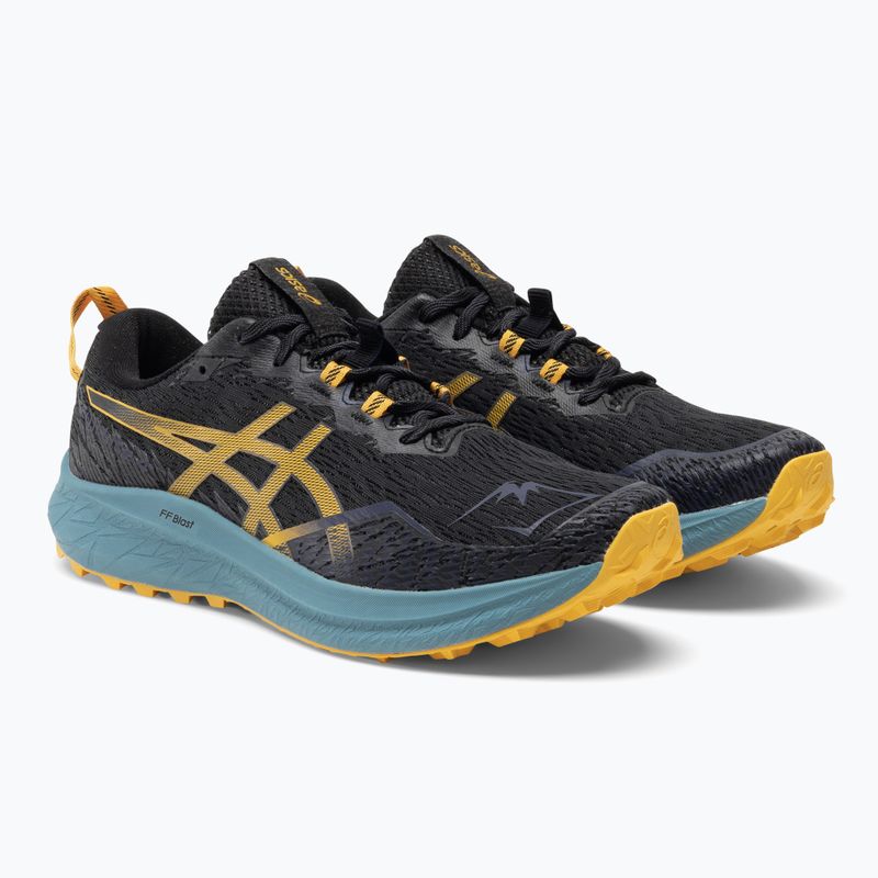ASICS pantofi de alergare pentru bărbați FUJILITE 4 negru / miere 5