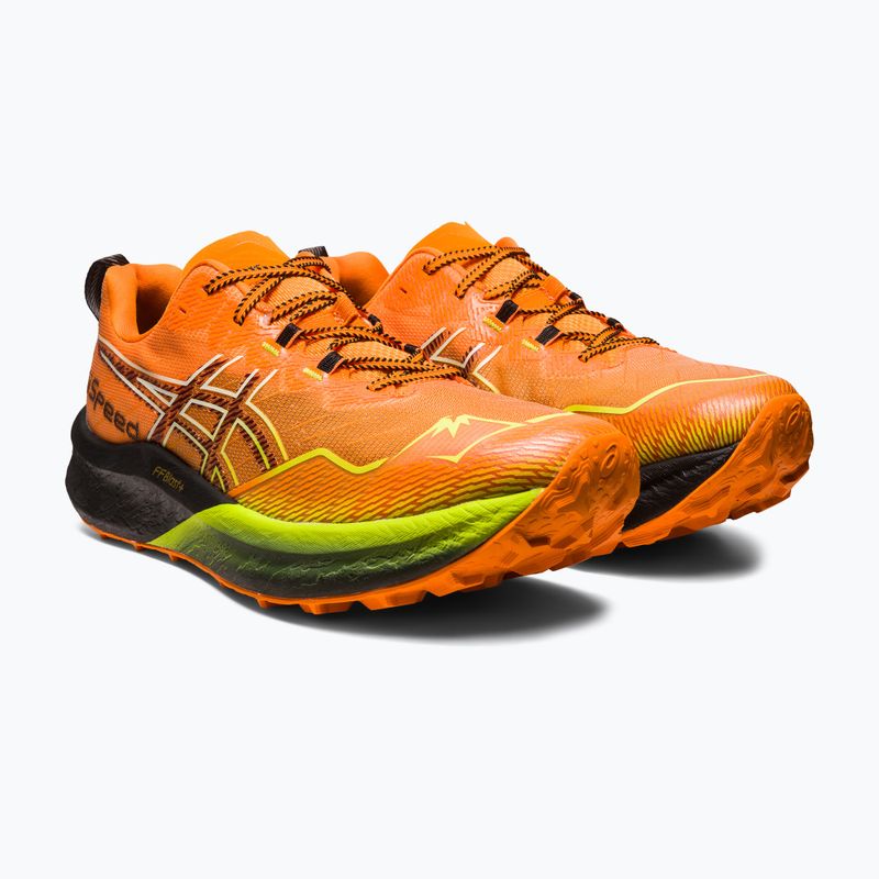 ASICS FUJISPEED 2 bărbați pantofi de alergare portocaliu strălucitor / roșu antic 11