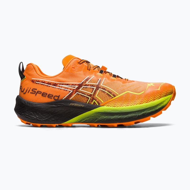 ASICS FUJISPEED 2 bărbați pantofi de alergare portocaliu strălucitor / roșu antic 12