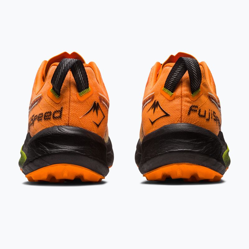 ASICS FUJISPEED 2 bărbați pantofi de alergare portocaliu strălucitor / roșu antic 14