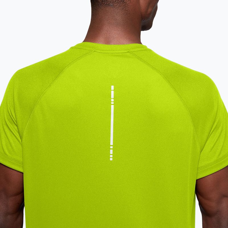 Tricou de alergat pentru bărbați ASICS Sport Run Top lime zest 4