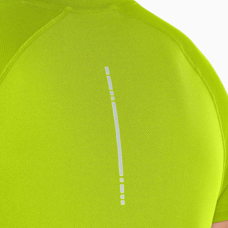 Tricou de alergat pentru bărbați ASICS Sport Run Top lime zest 5