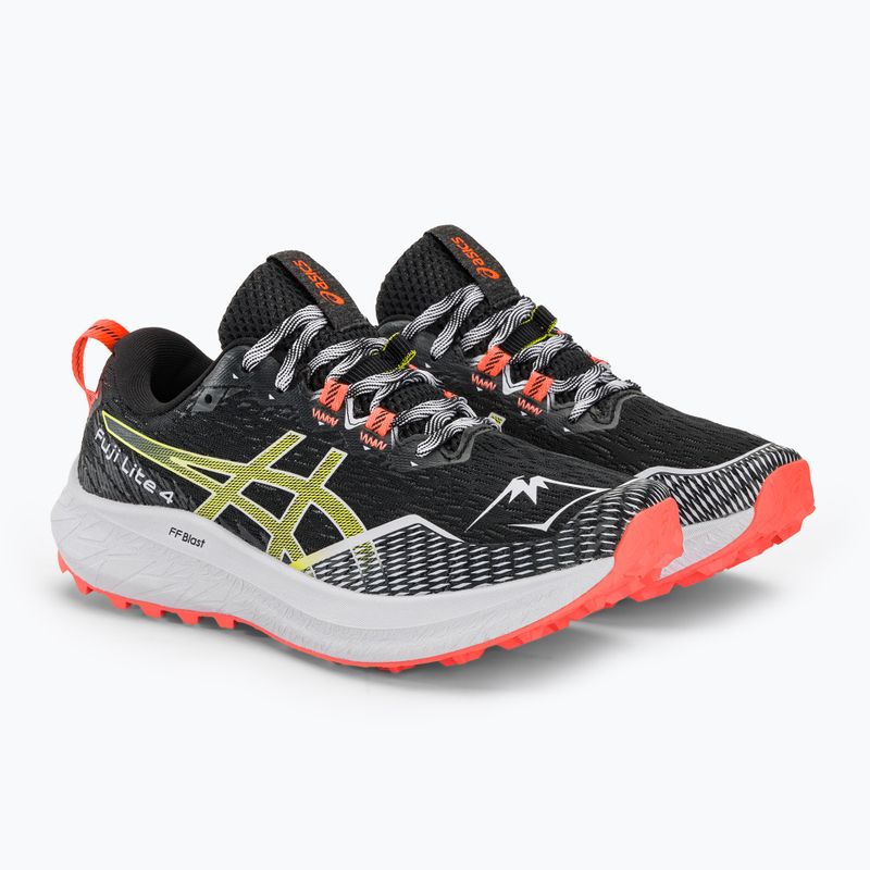 Încălțăminte de alergat pentru femei ASICS FUJILITE 4 black/cacti 5