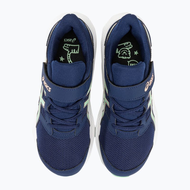 Încălăminte de alergat pentru copii ASICS Jolt 4 PS blue expanse/mint tint 10