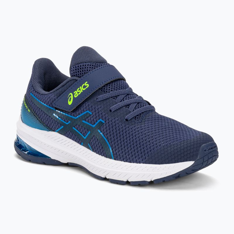 Încălăminte de alergat pentru copii ASICS GT-1000 12 PS thunder blue/french blue