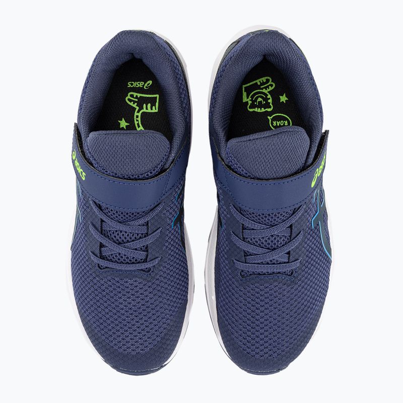 Încălăminte de alergat pentru copii ASICS GT-1000 12 PS thunder blue/french blue