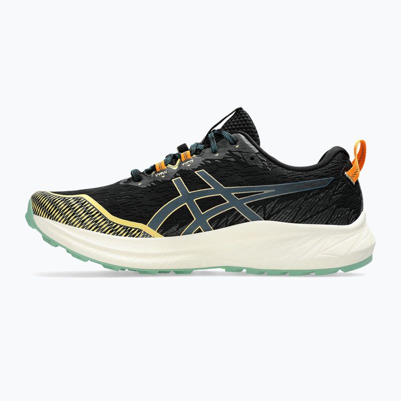 Încălțăminte de alergat pentru bărbați ASICS FUJILITE 4 black/magnetic blue 10