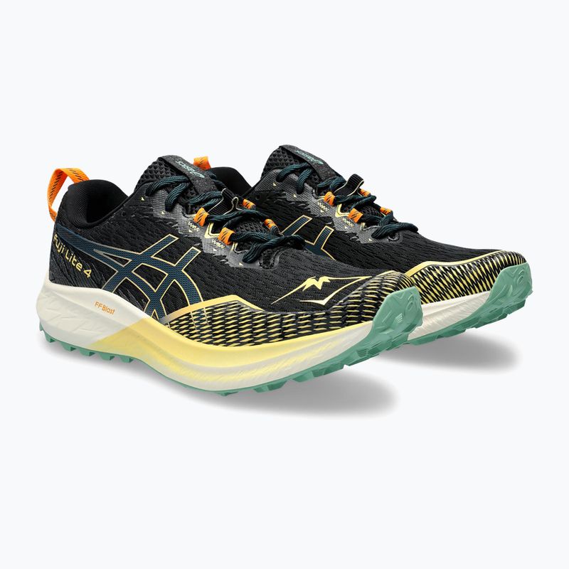 Încălțăminte de alergat pentru bărbați ASICS FUJILITE 4 black/magnetic blue 11