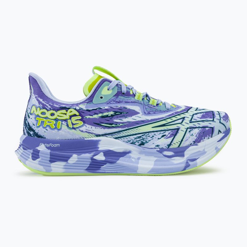 Încălțăminte de alergat pentru femei ASICS Noosa Tri 15 sapphire/illuminate yellow 2