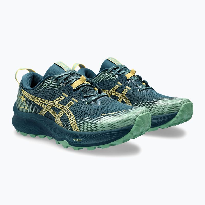 Încălțăminte de alergare pentru bărbați  ASICS Gel-Trabuco 12 magnetic blue/faded yellow 10