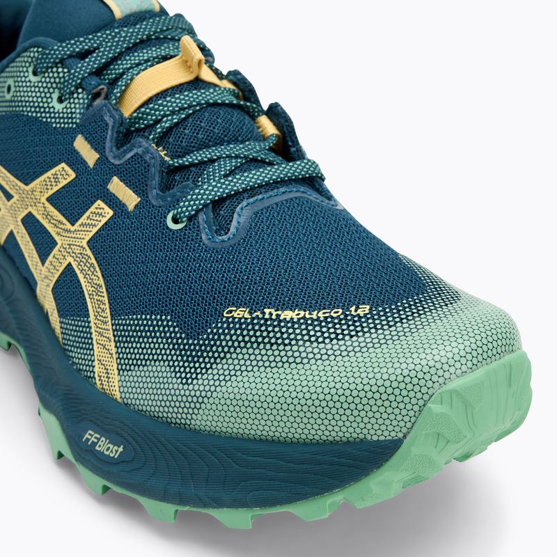 Încălțăminte de alergare pentru bărbați  ASICS Gel-Trabuco 12 magnetic blue/faded yellow 7