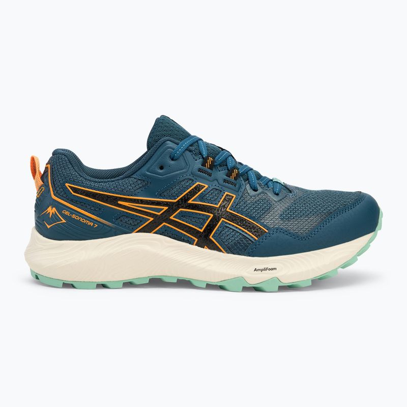 Pantofi de alergare pentru bărbați ASICS Gel-Sonoma 7 magnetic albastru/negru 2