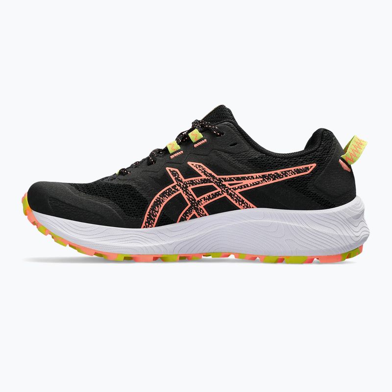 Încălțăminte de alergat pentru femei ASICS Trabuco Terra 2 black/sun coral 9