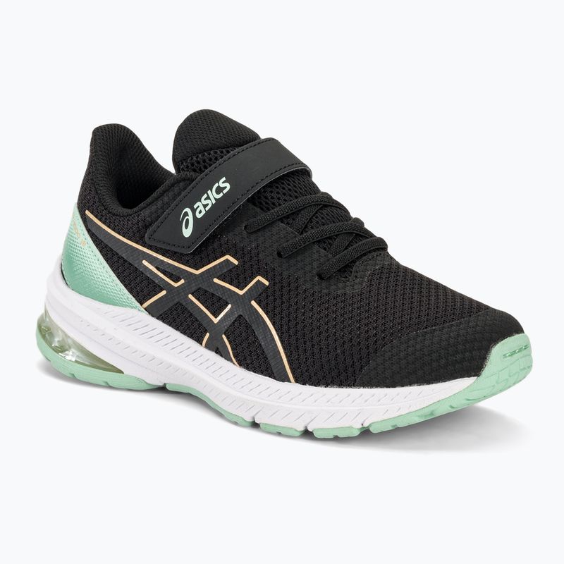 Încălăminte de alergat pentru copii ASICS GT-1000 12 PS black/apricot crush