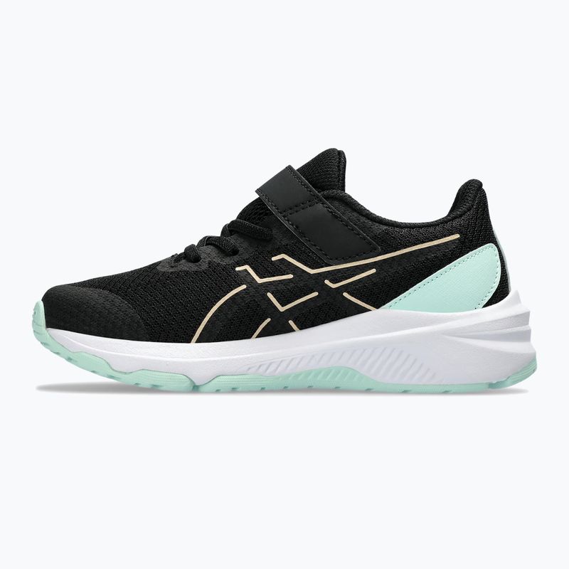 Încălăminte de alergat pentru copii ASICS GT-1000 12 PS black/apricot crush
