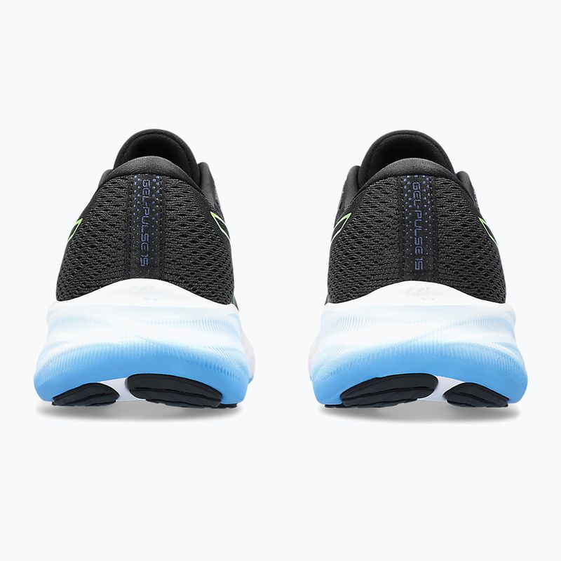 Încălțăminte de alergare pentru bărbați ASICS Gel-Pulse 15 black/electric lime 5