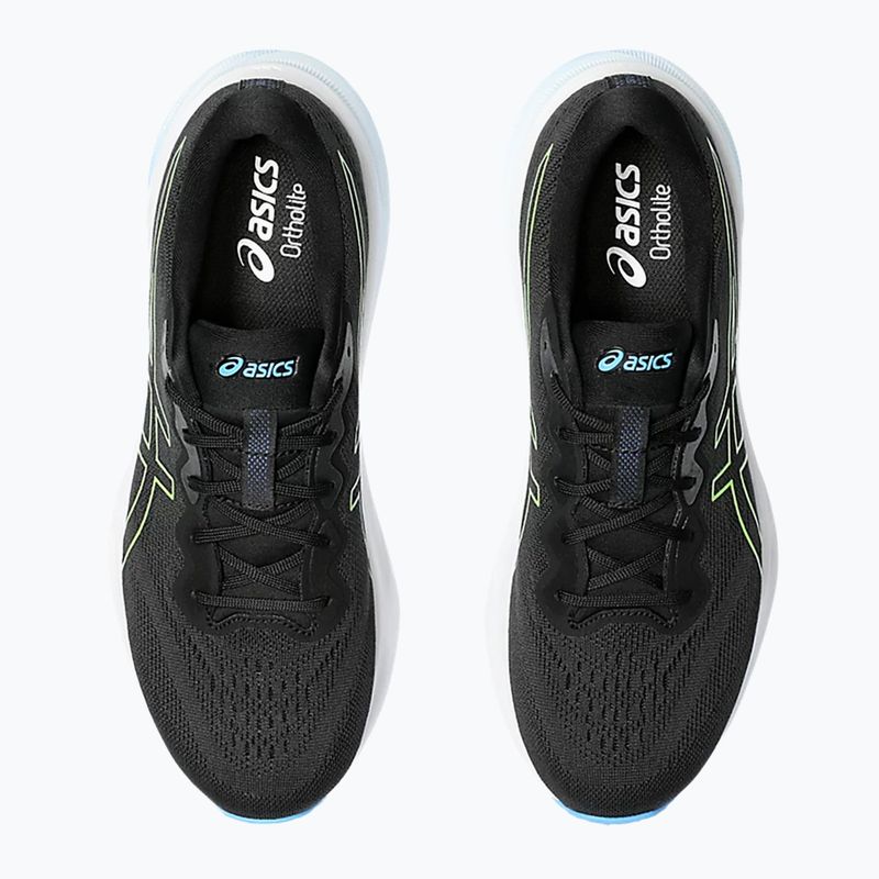 Încălțăminte de alergare pentru bărbați ASICS Gel-Pulse 15 black/electric lime 7