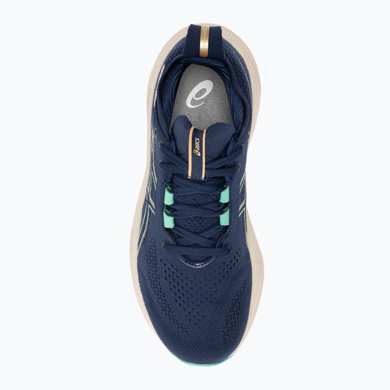 Încălțăminte de alergare pentru femei ASICS Gel-Nimbus 26 blue expanse/aurora green 5