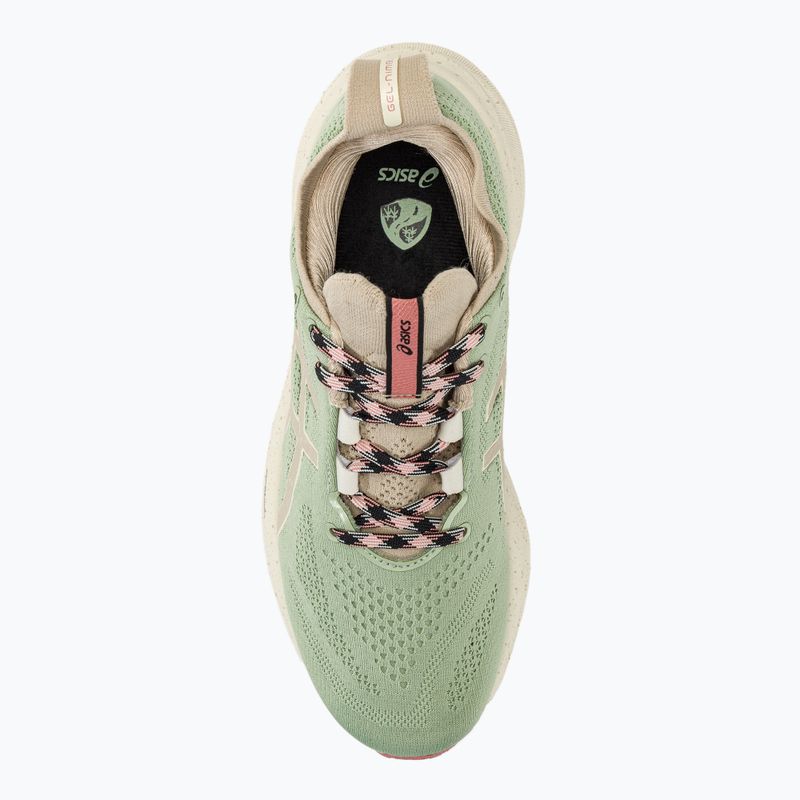 Încălțăminte de alergat pentru femei ASICS Gel-Nimbus 26 TR nature bathing/rose rougue 5