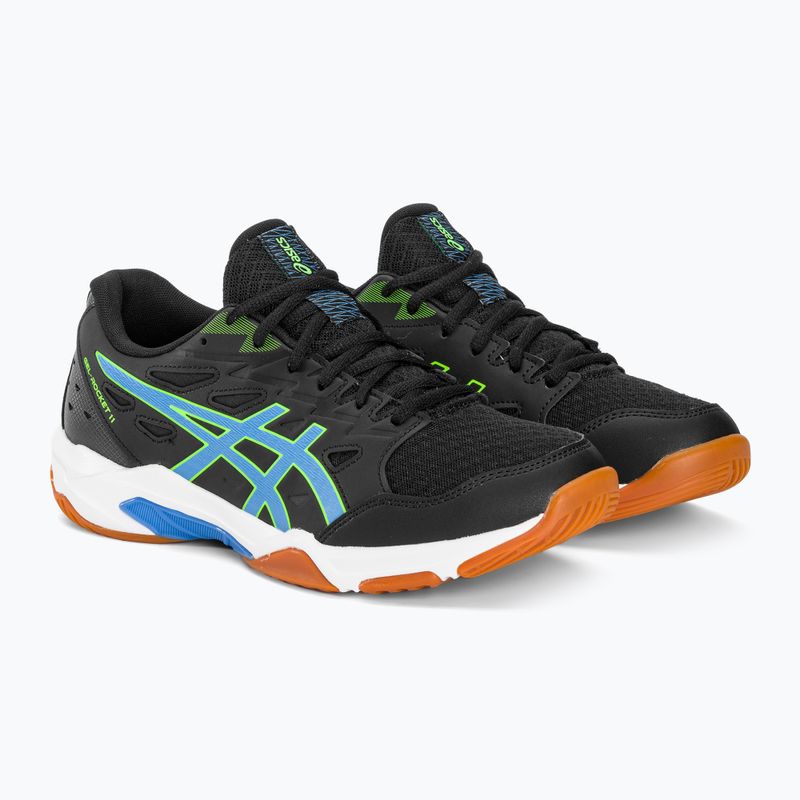 Încălțăminte de volei pentru bărbați ASICS Gel-Rocket 11 black/waterscape 4