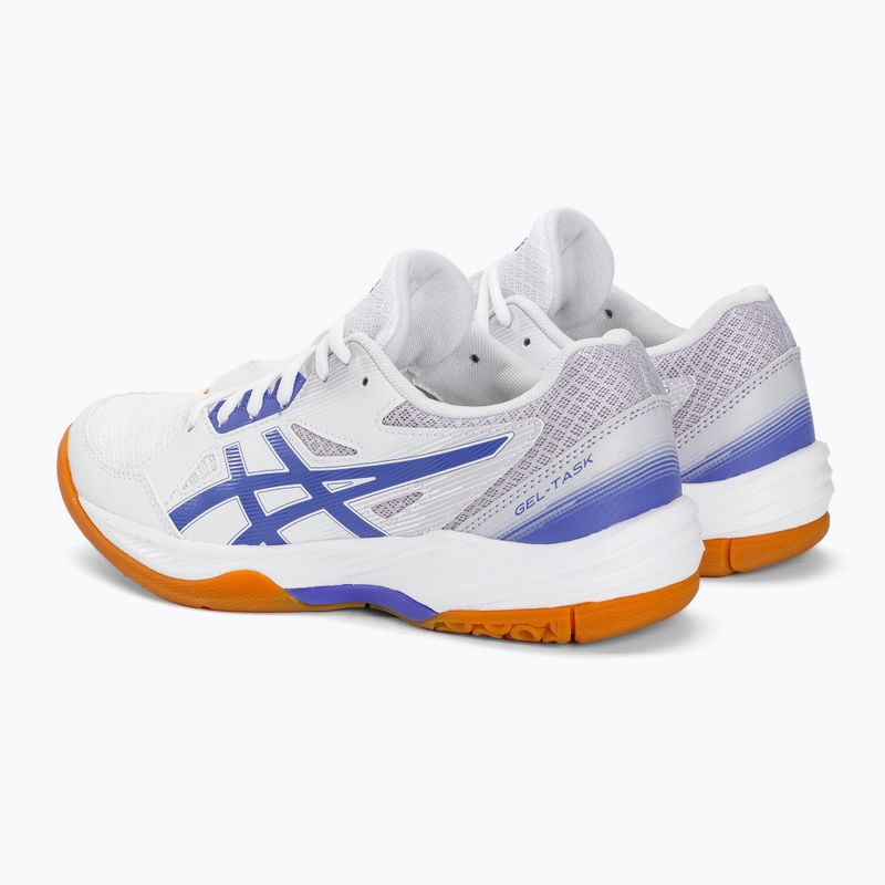 Încălțăminte de volei pentru femei ASICS Gel-Task 3 white/sapphire 3