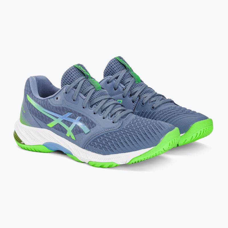 Încălțăminte de volei pentru bărbați ASICS Netburner Ballistic FF 3 denim blue/waterscape 4