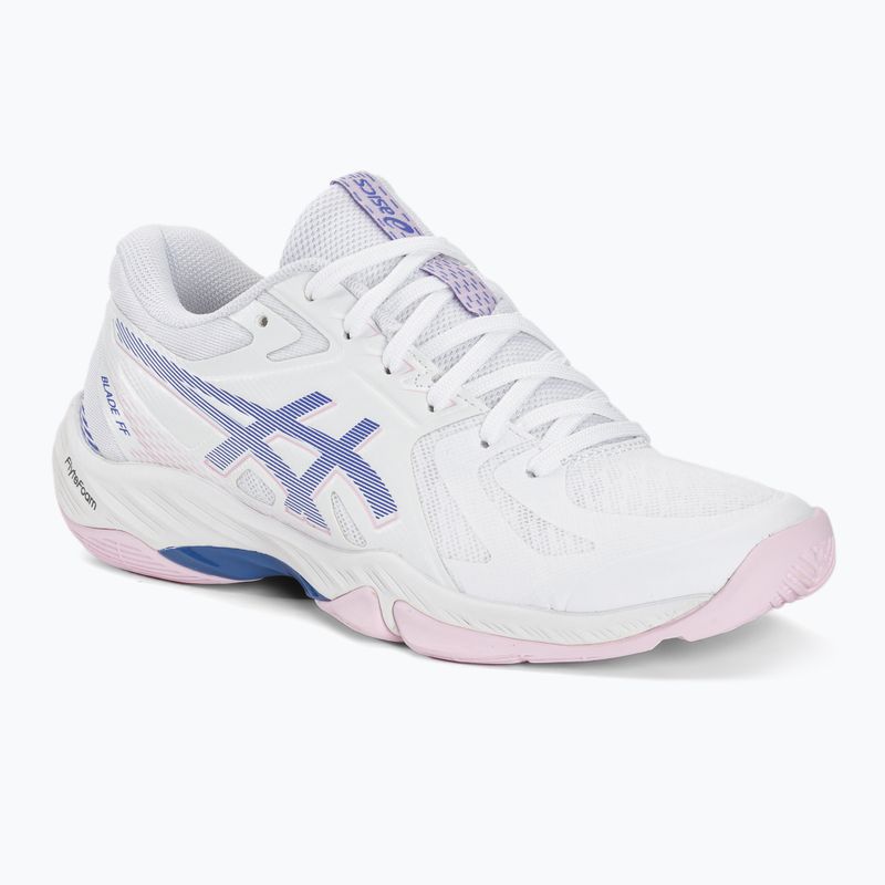 Încălțăminte de squash pentru femei ASICS Blade FF white/sapphire