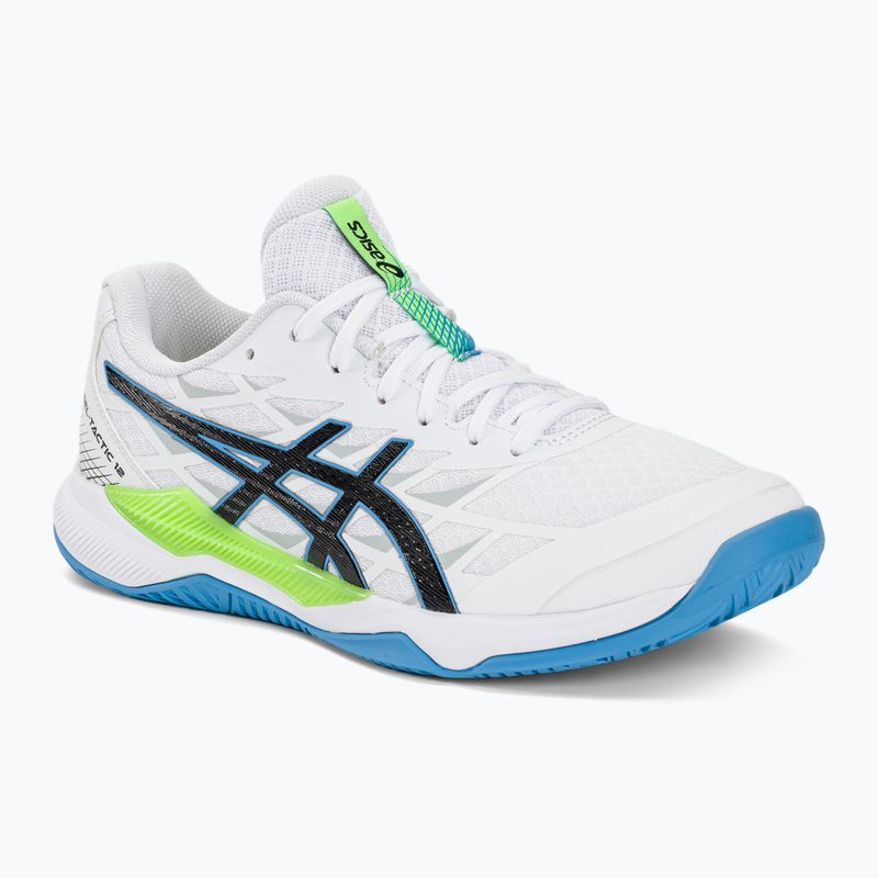 Încălțăminte de handbal pentru bărbați ASICS Gel-Tactic 12 white/lime burst