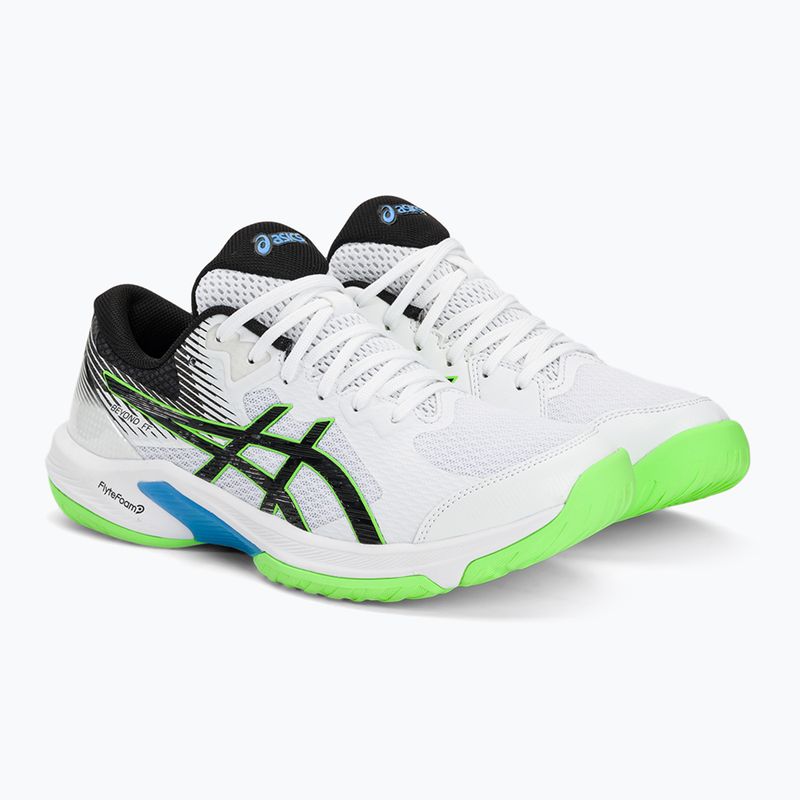 Încălțăminte de volei pentru bărbați ASICS Beyond F white/lime burst 4