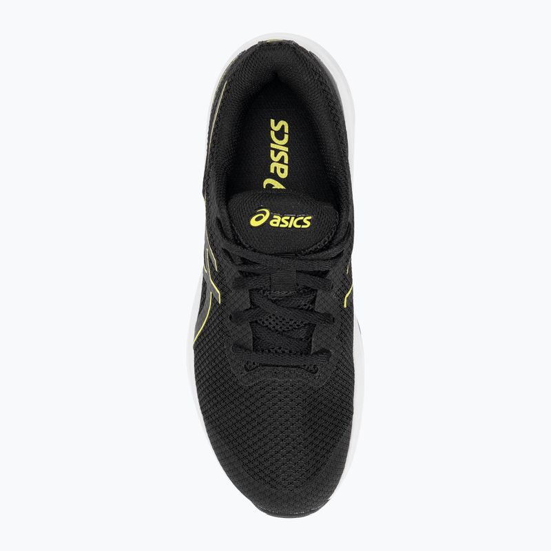 Încălăminte de alergat pentru copii ASICS GT-1000 12 GS black/bright yellow 6