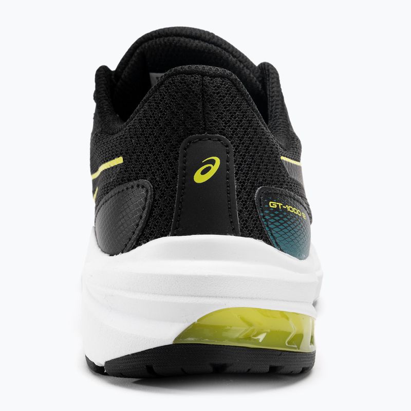 Încălăminte de alergat pentru copii ASICS GT-1000 12 GS black/bright yellow 7