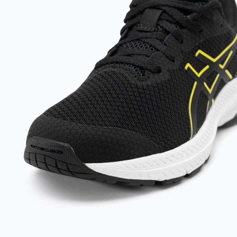 Încălăminte de alergat pentru copii ASICS GT-1000 12 GS black/bright yellow 8