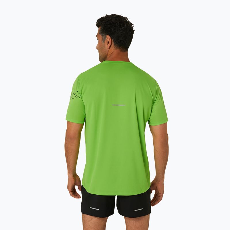 Tricou de alergat pentru bărbați ASICS Icon electric lime/french blue