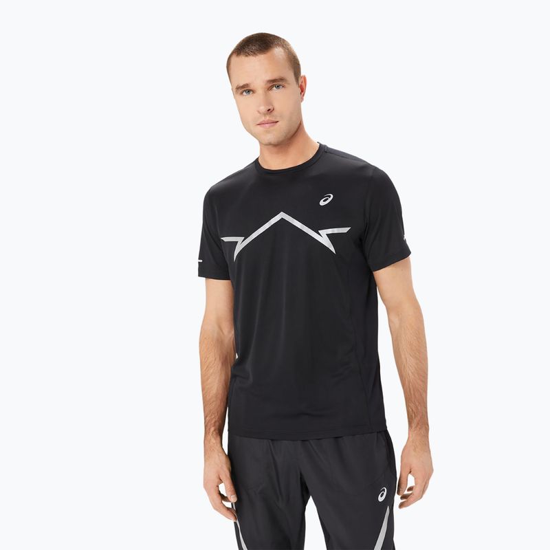 Tricou de alergat pentru bărbați ASICS Lite-Show performance black