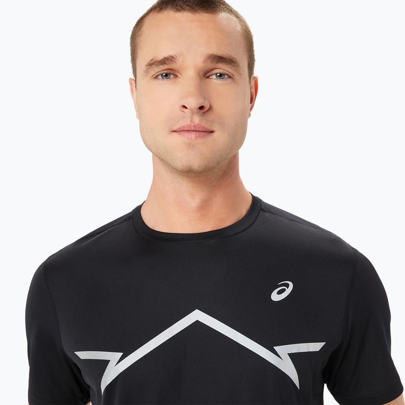 Tricou de alergat pentru bărbați ASICS Lite-Show performance black 4