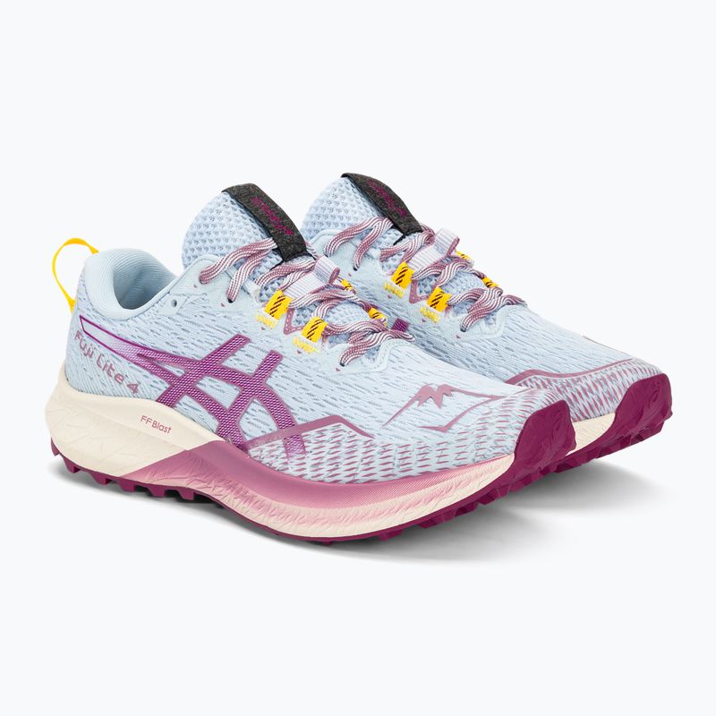 Încălțăminte de alergat pentru femei ASICS FUJILITE 4 light blue/blackberry 5
