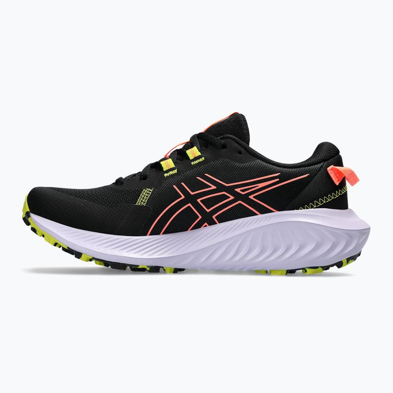 Încălțăminte de alergat pentru femei ASICS Gel-Excite Trail 2 black/sun coral 10