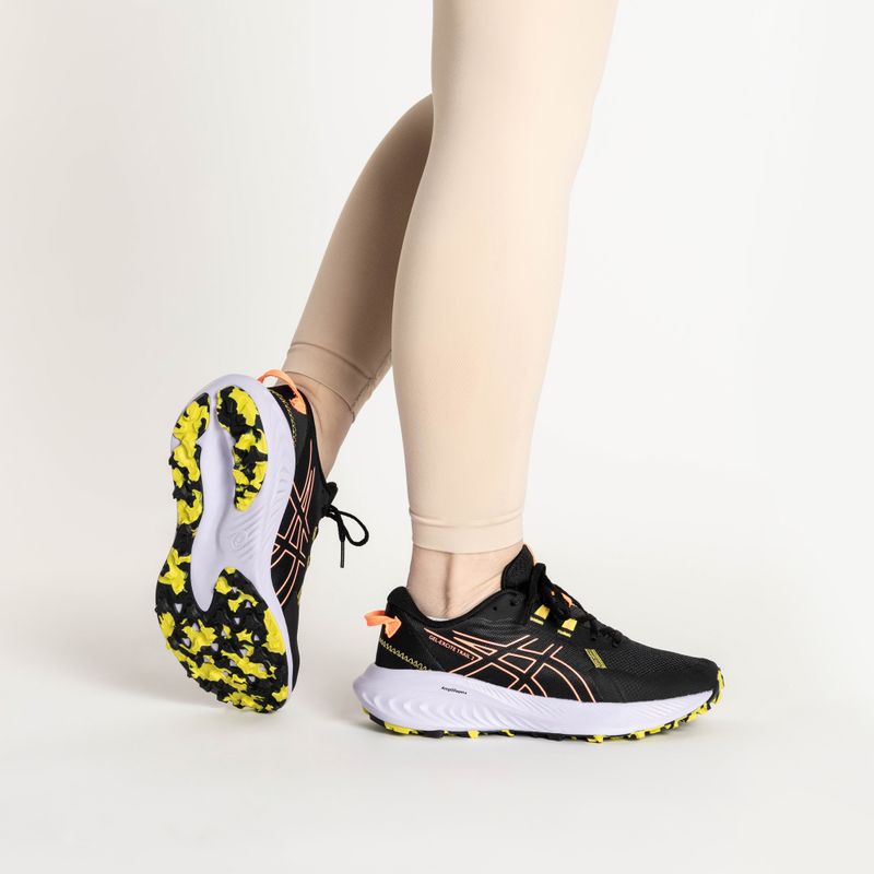 Încălțăminte de alergat pentru femei ASICS Gel-Excite Trail 2 black/sun coral 2