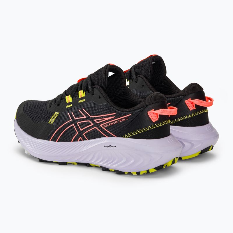 Încălțăminte de alergat pentru femei ASICS Gel-Excite Trail 2 black/sun coral 4