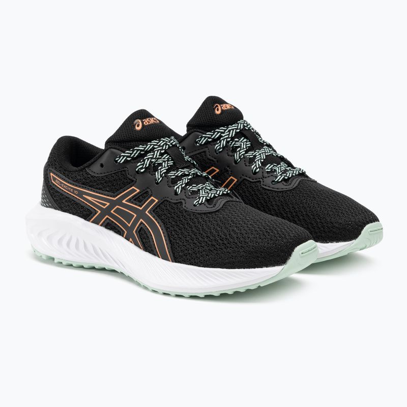 Încălăminte de alergat pentru copii ASICS Gel-Excite 10 GS black/bright sunstone 5