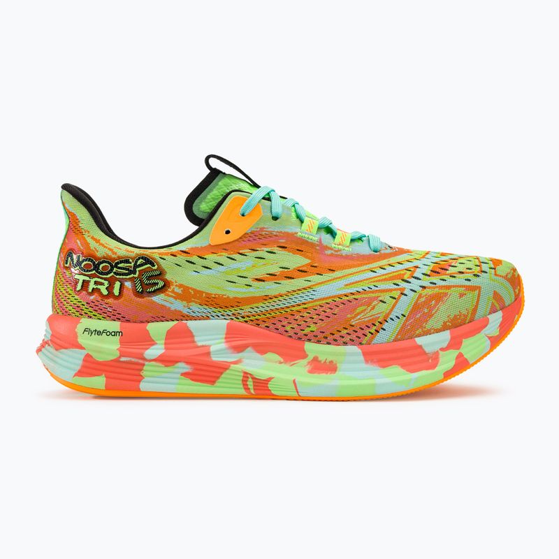 Încălțăminte de alergat pentru bărbați ASICS Noosa Tri 15 lime burst/illuminate mint 2