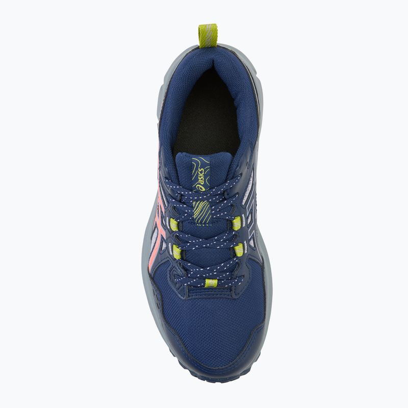 Pantofi de alergare pentru femei ASICS Trail Scout 3 blue expanse/sun coral 5