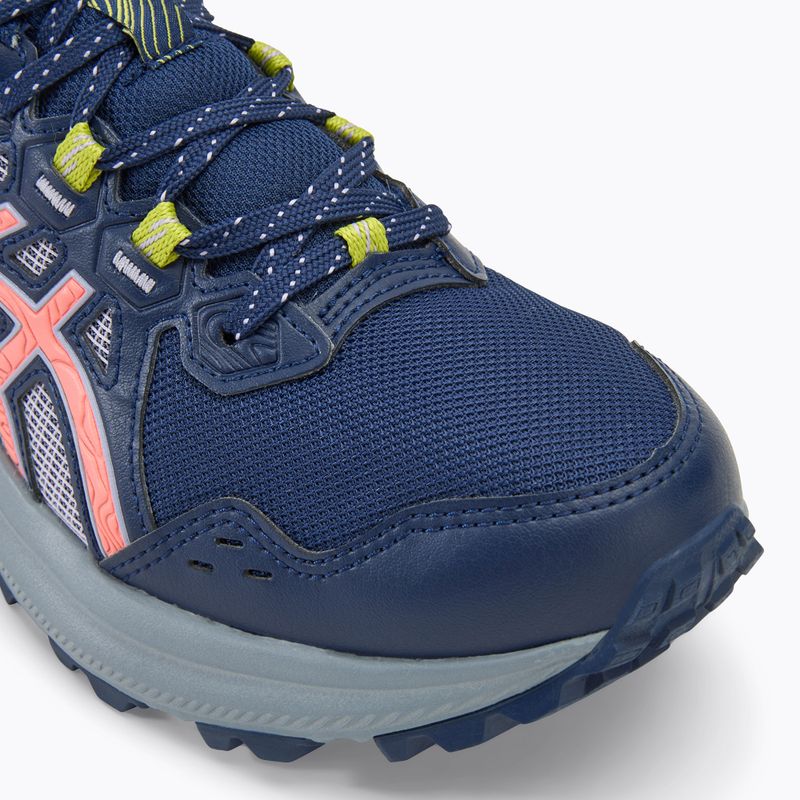 Pantofi de alergare pentru femei ASICS Trail Scout 3 blue expanse/sun coral 7