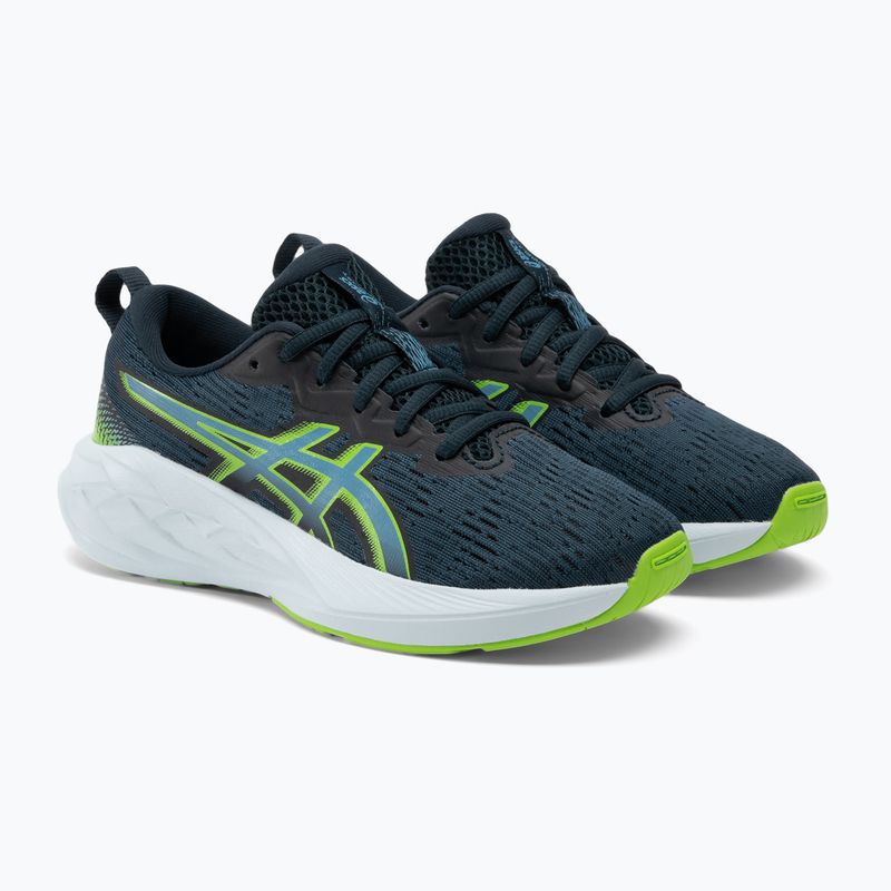 Încălțăminte de alergat pentru copii ASICS Novablast 4 GS french blue/waterscape 5