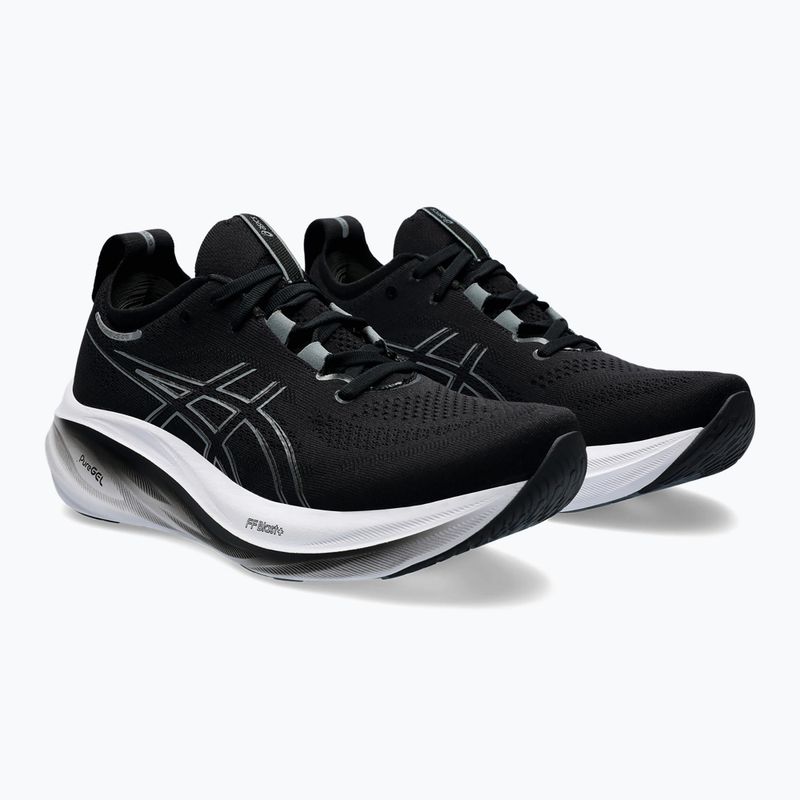 Încălțăminte de alergare pentru bărbați ASICS Gel-Nimbus 26 Wide black/graphite grey 8